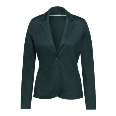 Abbildung von Cecil Struktur Blazer, Damen, Größe: XXL, Grün