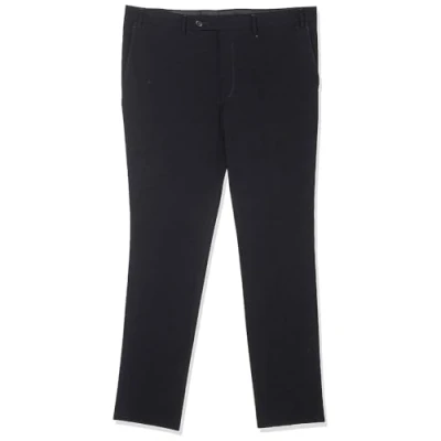 Abbildung von DKNY Herren Klassische Hose, Schwarz einfarbig, 38W / 30L