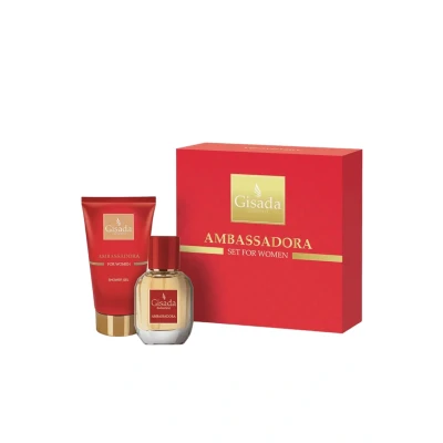 Abbildung von Gisada Pflege Geschenkset Luxusdüfte, Damenparfum, Duftset, Luxuspflegeset, 2 tlg.