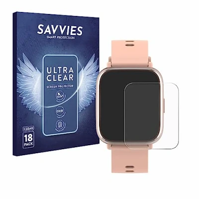 Abbildung von Savvies 18 Stück Schutzfolie für Denver SW 161 Displayschutz Folie Ultra Transparent