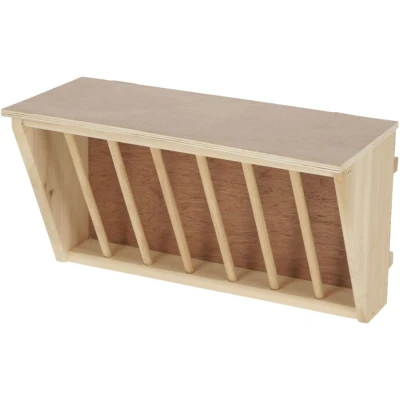 Abbildung von Kerbl Heuraufe mit Sitzplattform 37x17x20cm
