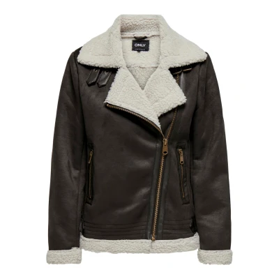 Abbildung von ONLY Lederimitatjacke &quot;ONLNEWDIANA AVIATOR JACKET CC OTW&quot;