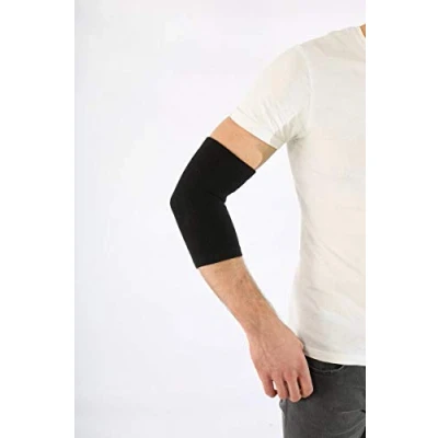 Abbildung von Antar Ellenbogenbandage mit Elastan Größe XL, Schwarz