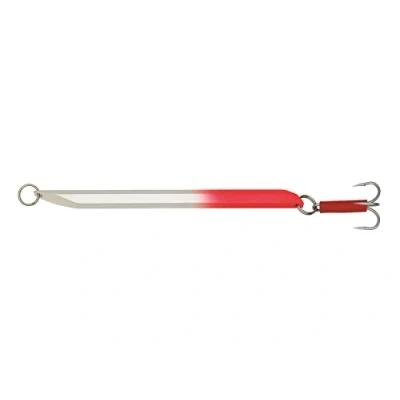 Abbildung von Kinetic Depth Diver, Stabpilker zum schnellen absinken, robuste und korrosionsbeständige Drillinge, Vier fängige Farben, Gewicht 100g 400g (Weiß Rot, 100g)