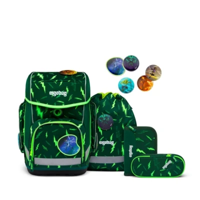 Abbildung von Ergobag CUBO Set 5TLG INKL Schulranzen für Kinder, Größe: One Size, Bärtastisch