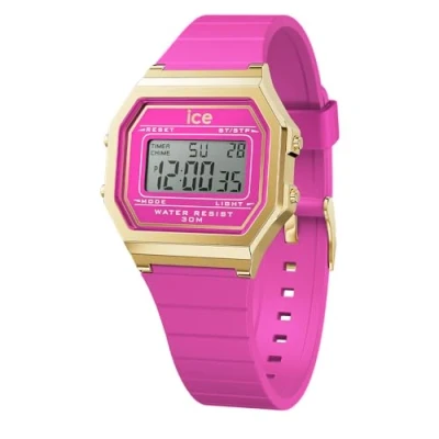 Abbildung von Ice WATCH Digit Retro Barbie pink Rosa Damenuhr mit Plastikarmband 022527 (Small)