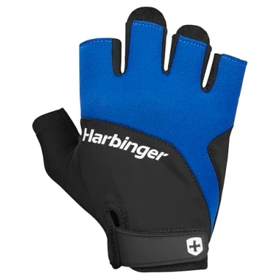 Abbildung von Harbinger Training Grip 2.0 Handschuhe für Gewichtheber, Unisex, Blau, X Large