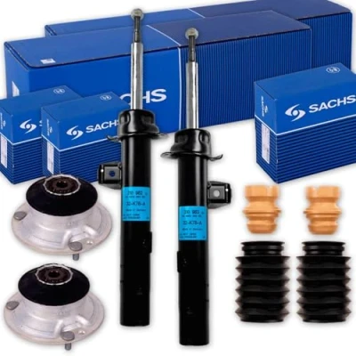 Abbildung von SACHS Stoßdämpfer + Domlager Protection Kit vorne passend für 1er E81 E87