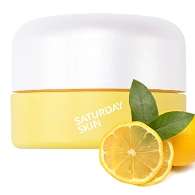 Abbildung von Saturday Skin Yuzu Augencreme Vitamin C Wide Illuminating Under für Falten, geschwollene Augen, Augenringe, feuchtigkeitsspendend, hydratisiert, Anti Aging Frauen