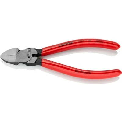 Abbildung von Knipex 72 01 140, Diagonale Zange, Chrom Vanadium Stahl, Kunststoff, Rot, 140 mm, 125 g