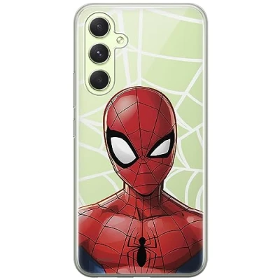 Abbildung von ERT GROUP Handyhülle für Samsung A54 5G Original und offiziell Lizenziertes Marvel Muster Spider Man 012 optimal an die Form des Handy angepasst, teilweise transparent