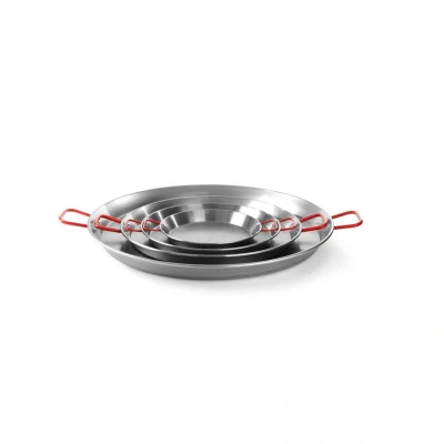 Abbildung von HENDI Gasgrill Fiësta mit Paella Pfanne Ø 80 cm Untergestell für Propangas Elektrozündung, Gastro Paellasäulengrill