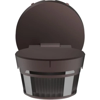 Abbildung von Busch Jaeger 6251/28 131 WL Wächter® 280 Wireless Bewegungsmelder mit Steuerung via Bluetooth App Flexible Montage Kabellos Braun 2CKA006200A0857