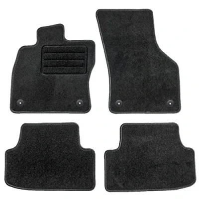 Abbildung von TEXER Textil Fußmatten Passend für Audi A3 8V 2012 ANTHRAZIT