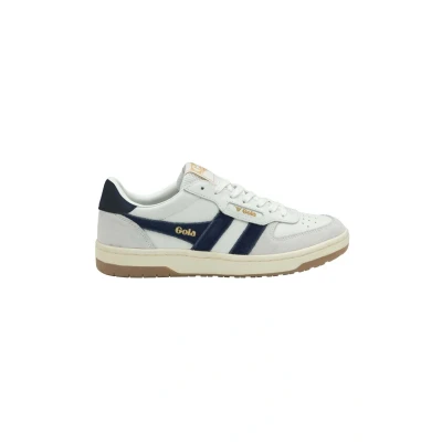 Abbildung von Gola Unisex Hawk Sneaker, White/Vintage Blue, 41 EU
