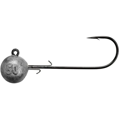 Abbildung von Spro Jighead HD Meereshaken Jigköpfe für Gummifische, Jighaken Gummiköder, Bleikopf zum Meeresangeln, Bleiköpfe Jigs, Größe/Gewicht/Packungsinhalt:Gr. 8/0 / 30g 2 Stück