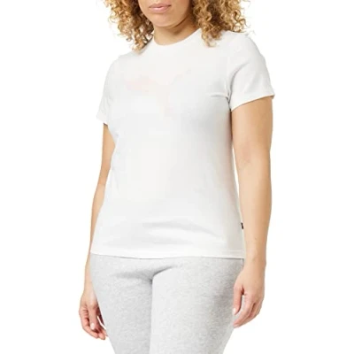 Abbildung von PUMA Damen Power Graphic Tee T Stück, weiß, M