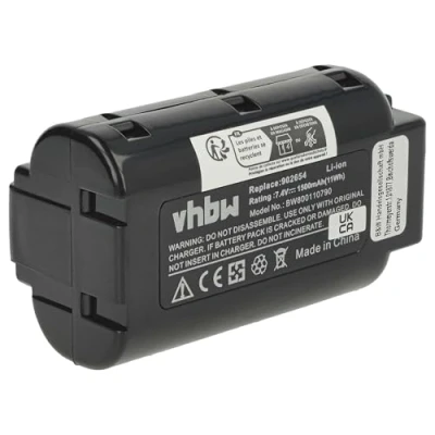 Abbildung von vhbw 1x Akku kompatibel mit Paslode IM65A, IM65A F16, IM90Xi, IMCT, IM65 Elektrowerkzeug, Streifennagler (1500 mAh, Li Ion, 7,4 V)