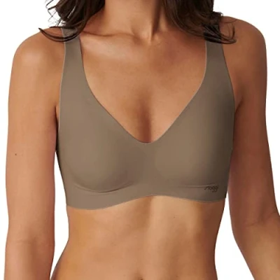 Abbildung von sloggi Damen ZERO Feel Bralette EX Bustier, Lead Grey, XS