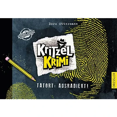 Abbildung von Kritzel Krimi 1. Tatort: Ausradiert: Kreative Beschäftigung und spannendes Abenteuer für Kinder ab 8 Jahren