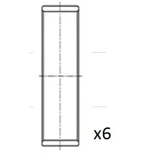 Abbildung von Pleuellager FAI AutoParts BB2018 025