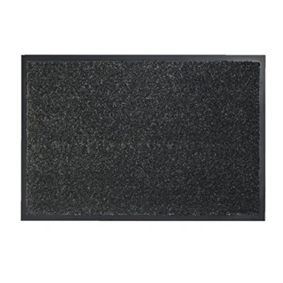 Abbildung von Astra strapazierfähige Schmutzfangmatte rutschfeste Türmatte Fußmatte innen Sauberlaufmatte Eingangsmatten robust Vorleger (grau, 40x60cm)