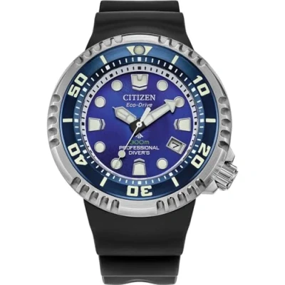 Abbildung von Citizen BN1025 08L Promaster Eco Drive Solar Taucheruhr für Herren Blau LE