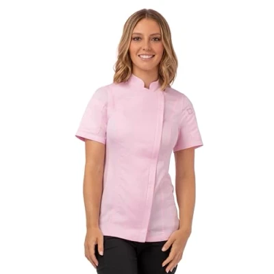 Abbildung von Chef Works Springfield Kochmantel für Damen, Pink, Small