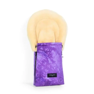 Abbildung von Werner Christ Baby OSLO Iconic LINE Fußsack für Kinder, Größe: One Size, Batik violet