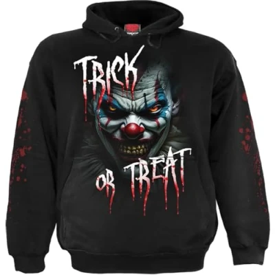 Abbildung von Spiral Trick Or Treat Männer Kapuzenpullover schwarz L