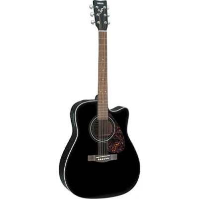 Abbildung von Yamaha FX370C Elektroakustische Gitarre mit Cutaway: schwarz