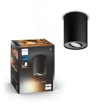 Abbildung von Pillar Hue single spot black 1x5W 230V