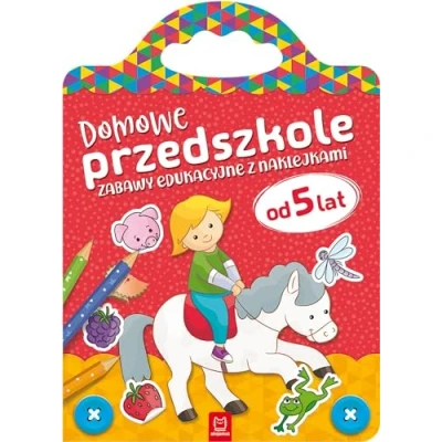 Abbildung von Domowe przedszkole od 5 lat Zabawy edukacyjne z naklejkami