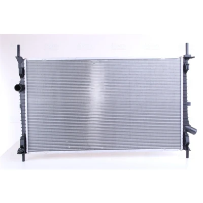 Abbildung von NISSENS 606537 Kühler, Motorkühlung Aluminium 767 456 26 Kühlrippen gelötet FORD: Transit Custom V362 Bus, Kastenwagen kfzteile,