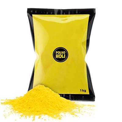 Abbildung von POLVO Holi 1KG Pulver (gelb)