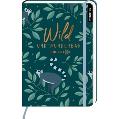 Abbildung von myNOTES Notizbuch A5: Wild und wunderbar: Notebook medium, gepunktet Für Ideen Pläne: Ideal als Bullet Journal oder Tagebuch