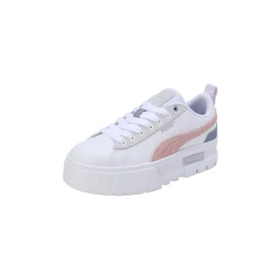 Abbildung von Puma Mayze Sneaker low, Damen, Größe: 37, White/rose dust Leder