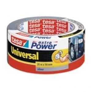 Abbildung von tesa Gewebebänder extra Power Universal 50 mm x 25 m silber