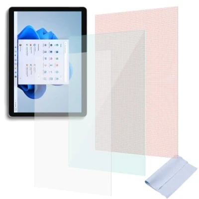 Abbildung von UC Express Schutzfolie kompatibel für VALE Tablet V10E LTE 464 Displayschutz Panzerfolie klar Universal Display Folie, Stückzahl:2 Stück
