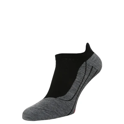 Abbildung von Falke RU4 Endurance Invisible Running Mediumstrong Cushioned Füßlinge black/grey, Herren, Größe: 46/48, Black/grey