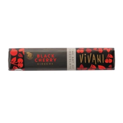 Abbildung von Vivani Black Cherry Riegel (35 g) Bio
