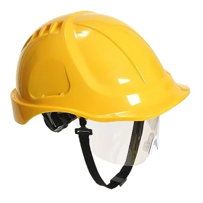 Abbildung von Portwest PW54 Endurance Plus Visier Sicherheitshelm Gelb