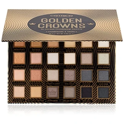 Abbildung von Catrice Royal Party Golden Crowns 30 Colour Eyeshadow Palette Champagne ; Taupe, mehrfarbig (26,4g)