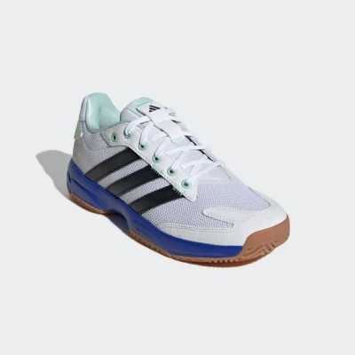 Abbildung von adidas Performance Volleyballschuh Cloud white core black lucid blue für Kinder, Größe: 35, Schuhe
