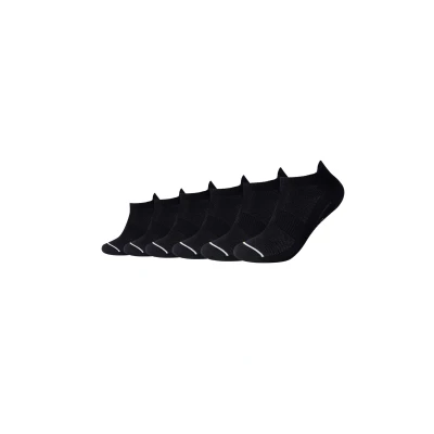 Abbildung von camano 6 Per pack Socken, Größe: 35 38, Black