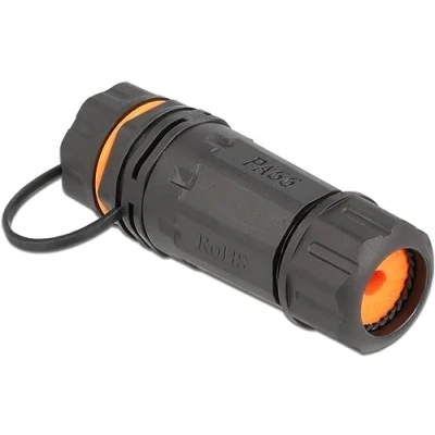 Abbildung von Delock Kabelverbinder RJ45 Buchse zu Cat.6A