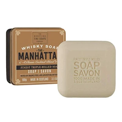 Abbildung von Scottish Fine Soaps Seife Soap in a Tin Whisky Cocktail The Manhattan