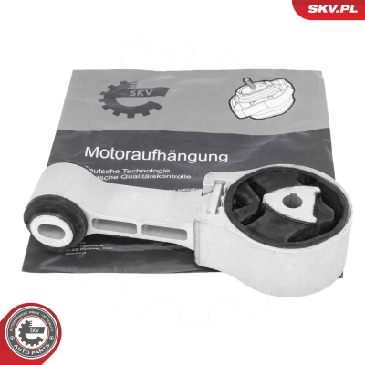 Abbildung von ESEN SKV 75SKV123 Motorlager rechts oben Gummimetalllager Aluminium, Gummi 211mm 53mm RENAULT: GRAND SCENIC 3, MEGANE 3 Grandtour,