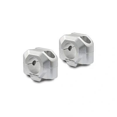 Abbildung von SW MOTECH Lenkererhöhung AB für 28mm Lenker um 20mm silber
