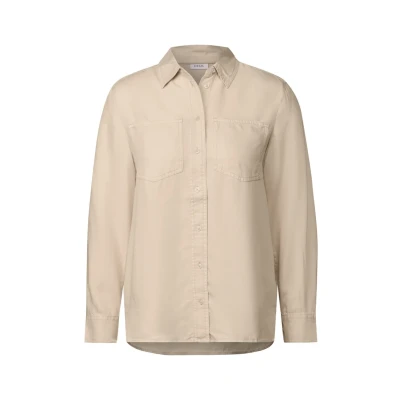 Abbildung von Cecil Hemdbluse, Damen, Größe: XXL, Beige